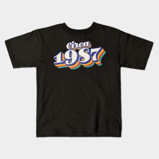 1987 Birthday! Kids T-Shirt